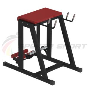 Купить Обратная гиперэкстензия Spektr Sport с отягощением (свободный вес) в Юрюзани 