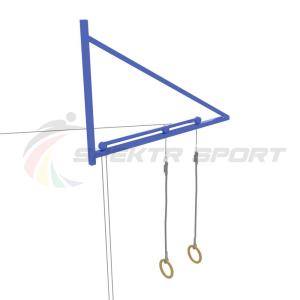 Купить Консоль для колец гимнастических (с тросами) в Юрюзани 